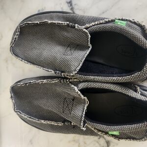 Sanuk Gray Slip-On Shoes